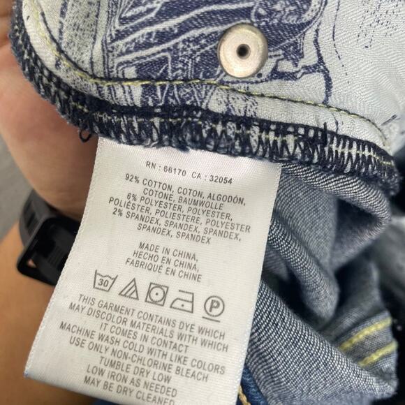 Pilcro and The Letterpress Womens Bottoms Size 29 Denim Blue Dark Wash Jeans - Picture 4 of 14